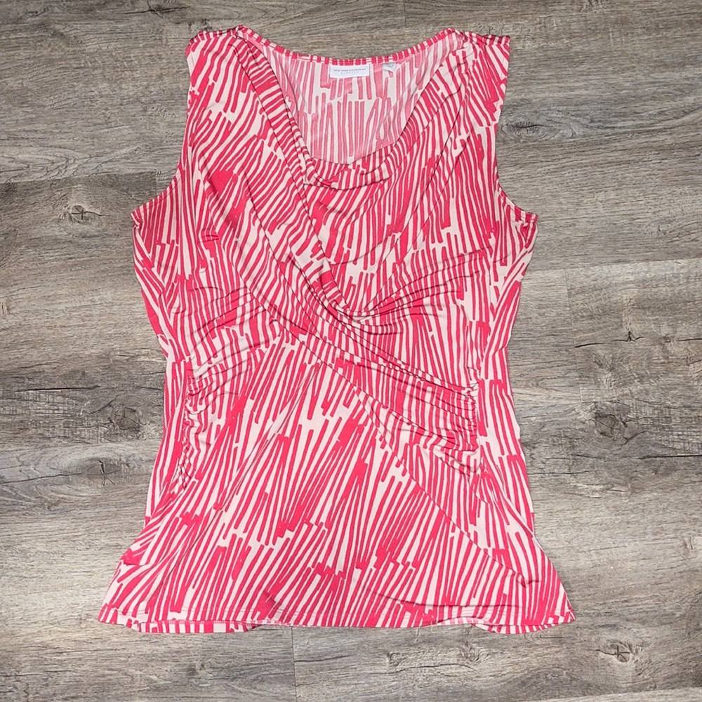 New York and Company Stretch Blouse size large